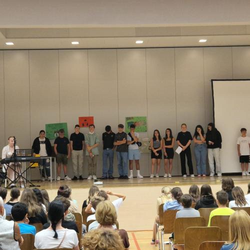 Abschlussfeier 4a 2023