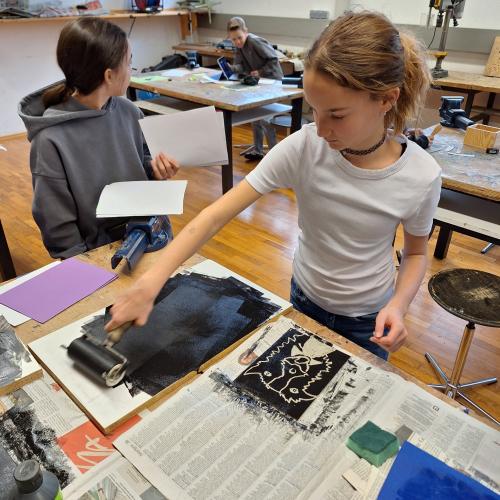 Linolschnitt 1a 2024