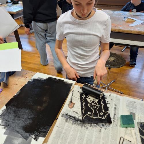 Linolschnitt 1a 2024