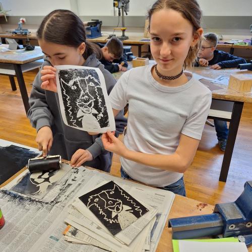 Linolschnitt 1a 2024