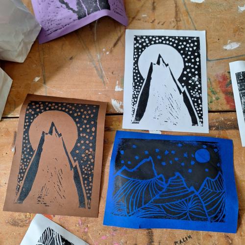 Linolschnitt 1a 2024