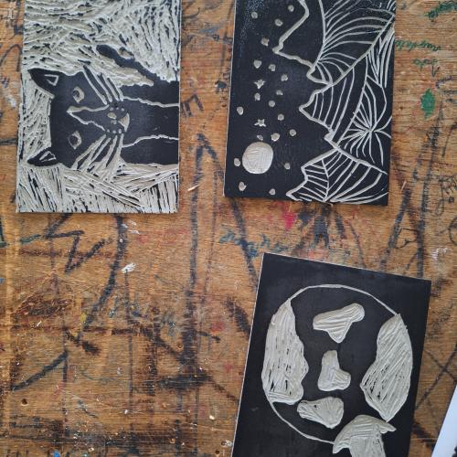 Linolschnitt 1a 2024