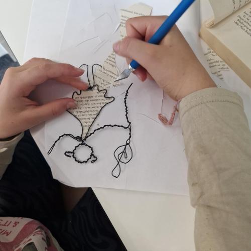 Drahtfiguren 2a 2024