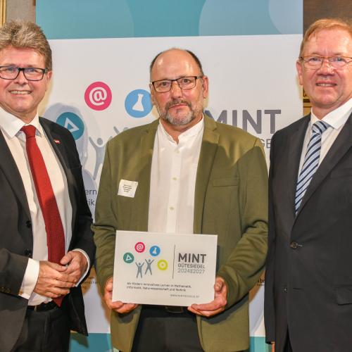 Verleihung MINT-Gütesiegel 2024