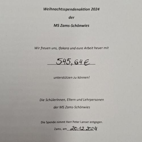 Spendensumme