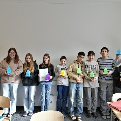 Klasse 4a mit Büchsen, 4a, 2024/25