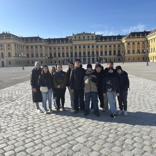 Schloss Schönbrunn Gruppenfoto