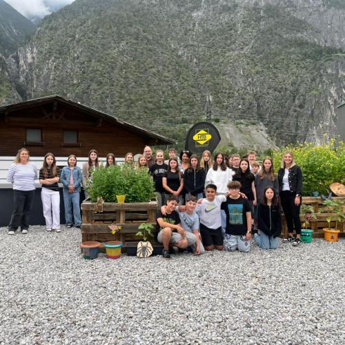 Palettensponsor auf Besuch