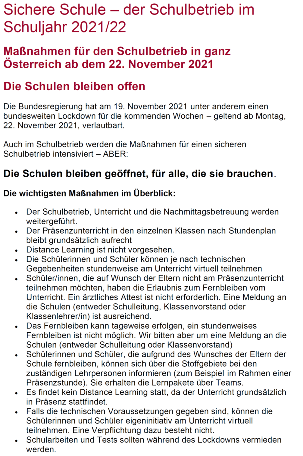 Sichere Schule
