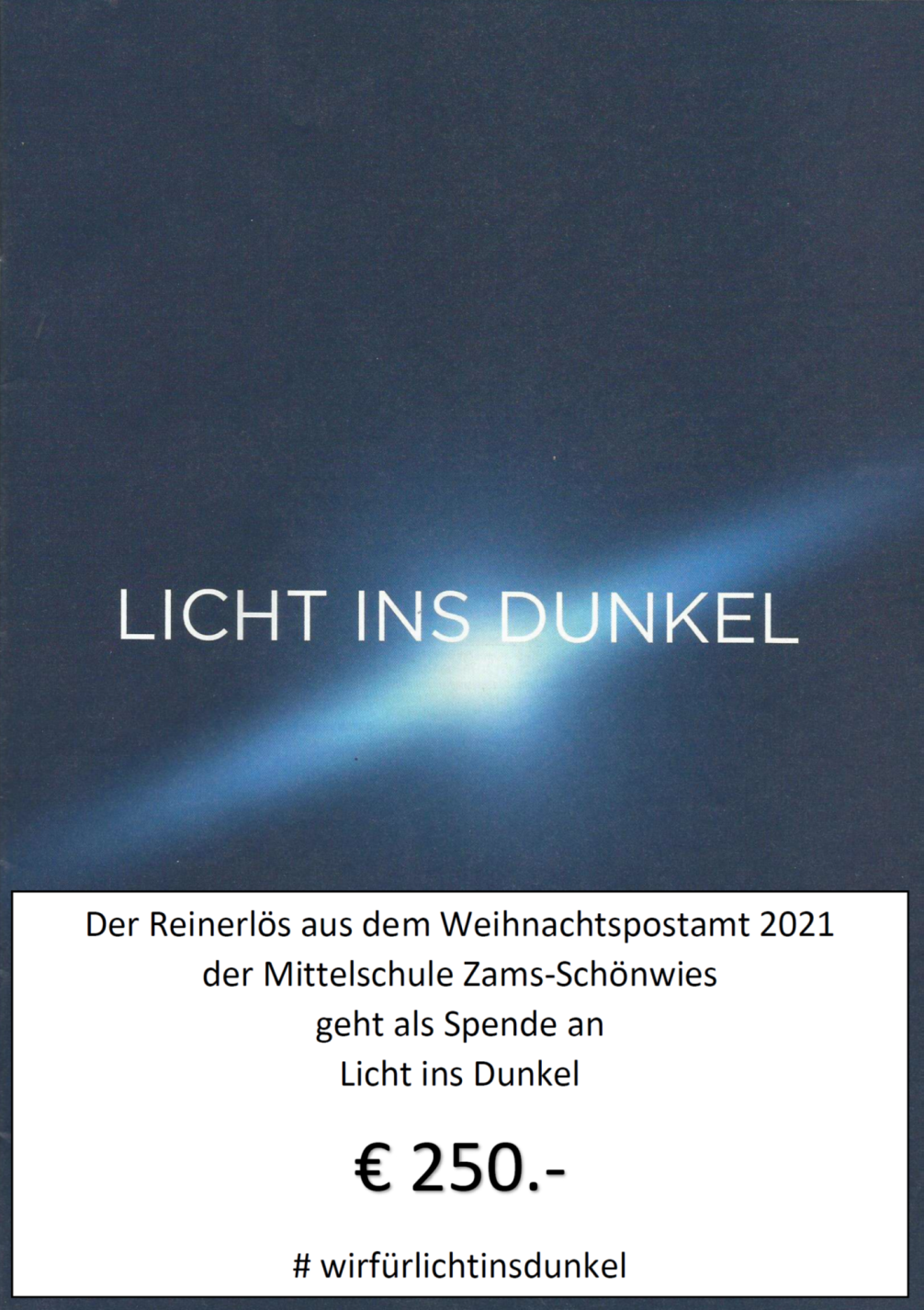 Licht ins Dunkel