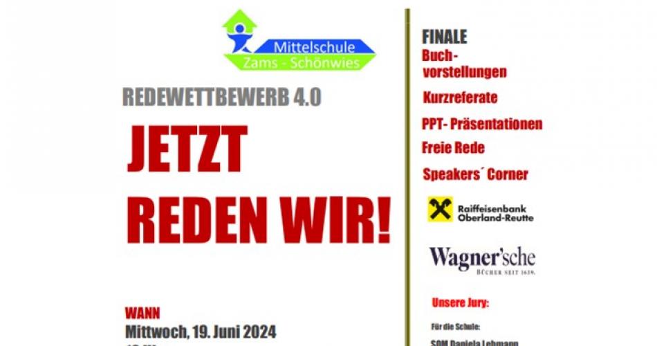 Einladung Redewettbewerb 2024