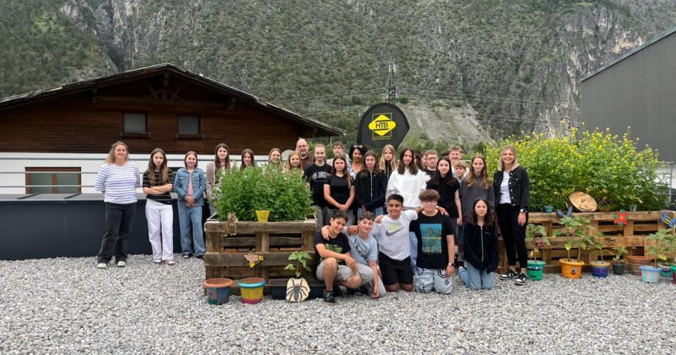 Palettensponsor auf Besuch