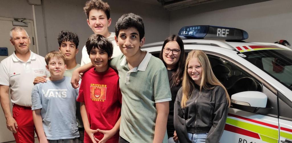 Besuch Rotes Kreuz 4a 2025